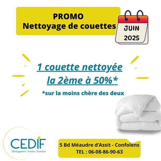 cedif blanchisserie
